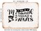 DECORATIVE METAL SIGN - Be a Mermaid and Make Waves - Vintage Rusty Look